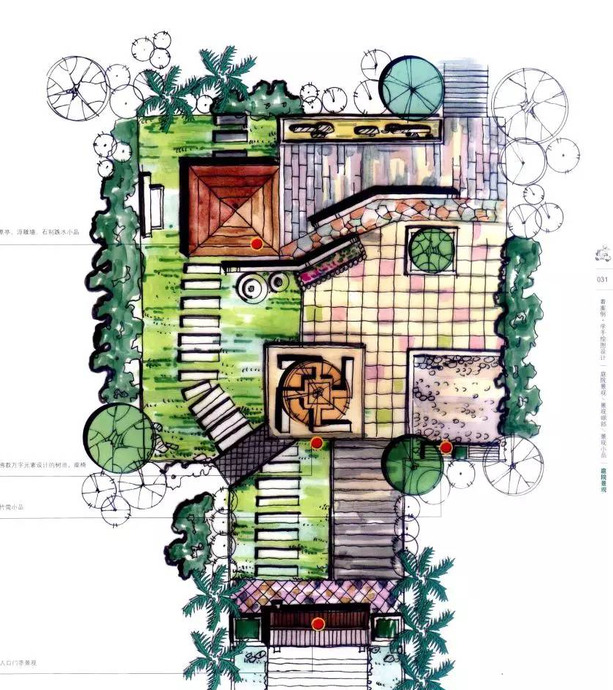 景观园林设计图片平面图【园林平面设计图】