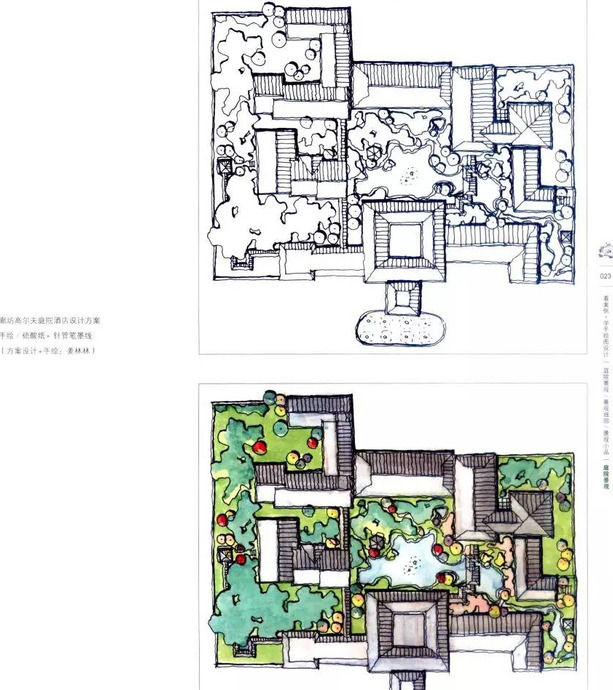 景观园林设计图片平面图【园林平面设计图】