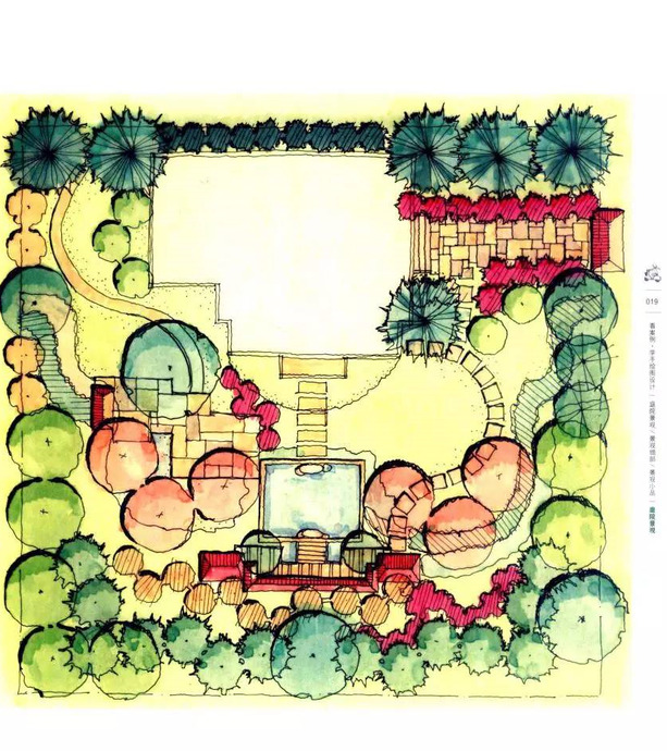 景观园林设计图片平面图【园林平面设计图】