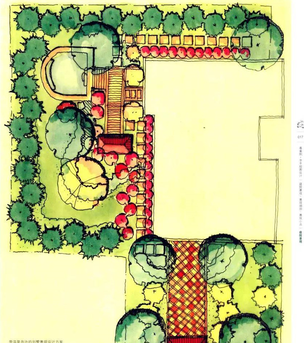 景观园林设计图片平面图【园林平面设计图】