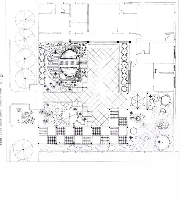 景观园林设计图片平面图【园林平面设计图】