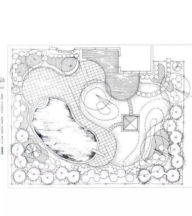 景观园林设计图片平面图【园林平面设计图】
