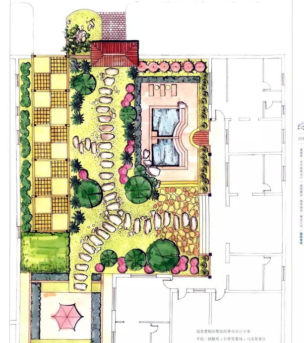 景观园林设计图片平面图【园林平面设计图】