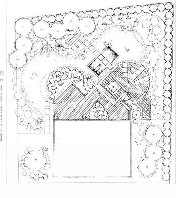 景观园林设计图片平面图【园林平面设计图】