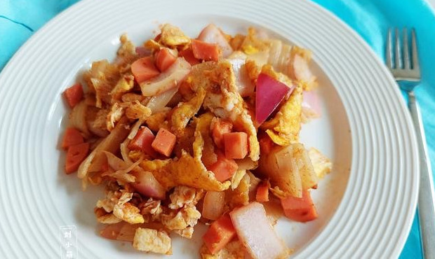 烤冷面图片【烤冷面的做法】