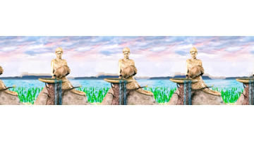 立体构成点的作业图片【关于点的立体构成作业】