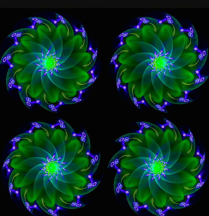 立体构成点的作业图片【关于点的立体构成作业】