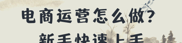 怎么做电商卖东西【怎么做电商赚钱】