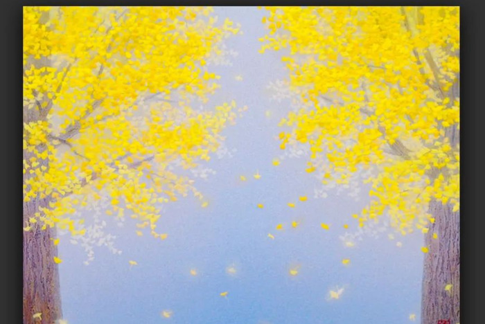 银杏叶简笔画【银杏叶简笔画步骤】