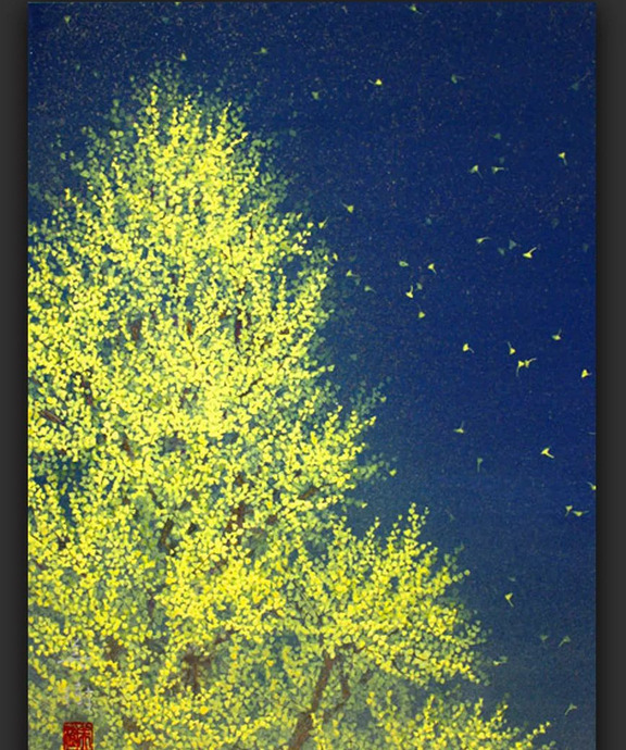 银杏叶简笔画【银杏叶简笔画步骤】