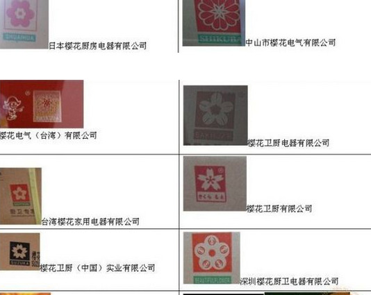 樱花正规标志标识【樱花牌正品图标是什么】