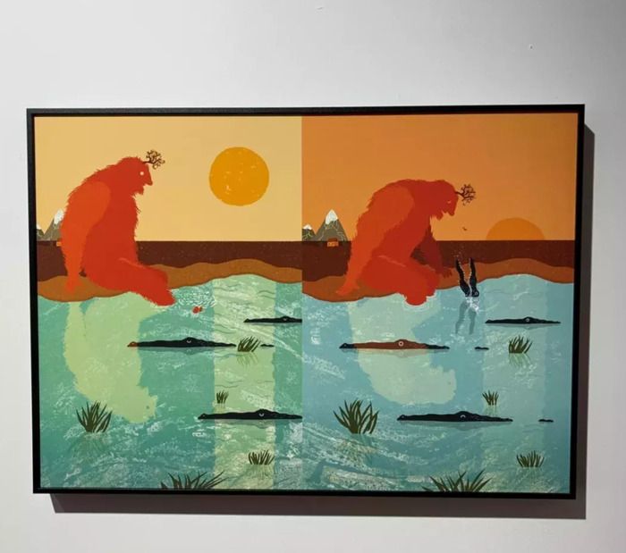 大灰狼和小红帽简笔画【大灰狼与小红帽简笔画】