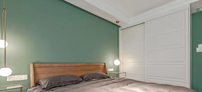 大房间隔断装修效果图【大卧室衣柜装修效果图】