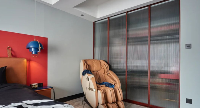 大房间隔断装修效果图【大卧室衣柜装修效果图】