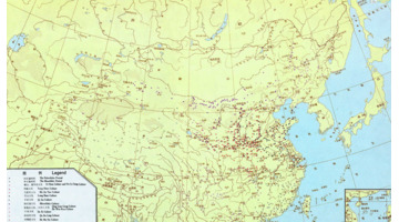 长江黄河流域图【地理长江黄河流域图】