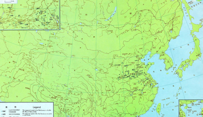 长江黄河流域图【地理长江黄河流域图】