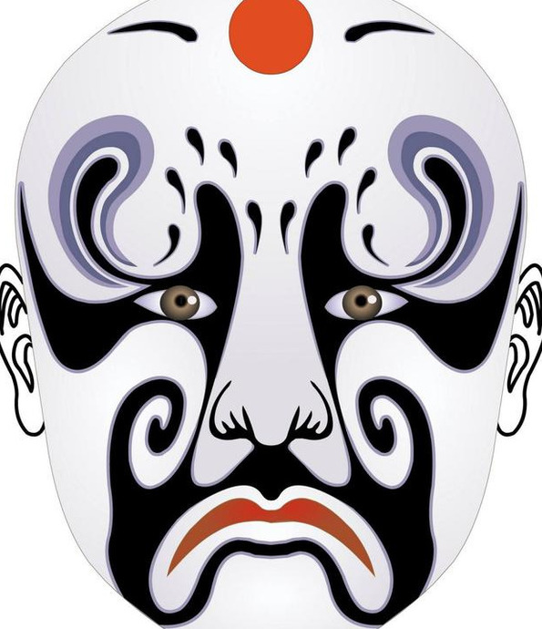 京剧面具【京剧面具颜色的象征意义】