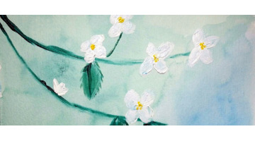 茉莉花怎么画简笔画又漂亮【茉莉花怎么画才好看】