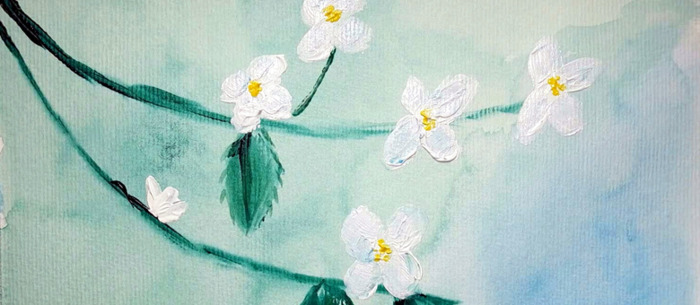 茉莉花怎么画简笔画又漂亮【茉莉花怎么画才好看】