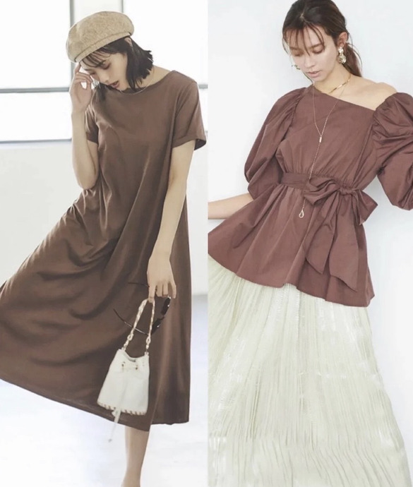 浅咖啡色配色效果图大全【深咖啡色搭配图片】