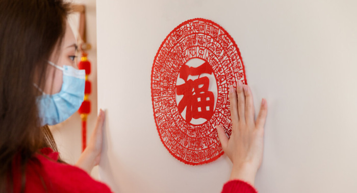 关于福字的吉祥话语书法【关于福字的吉祥话语五福临门】