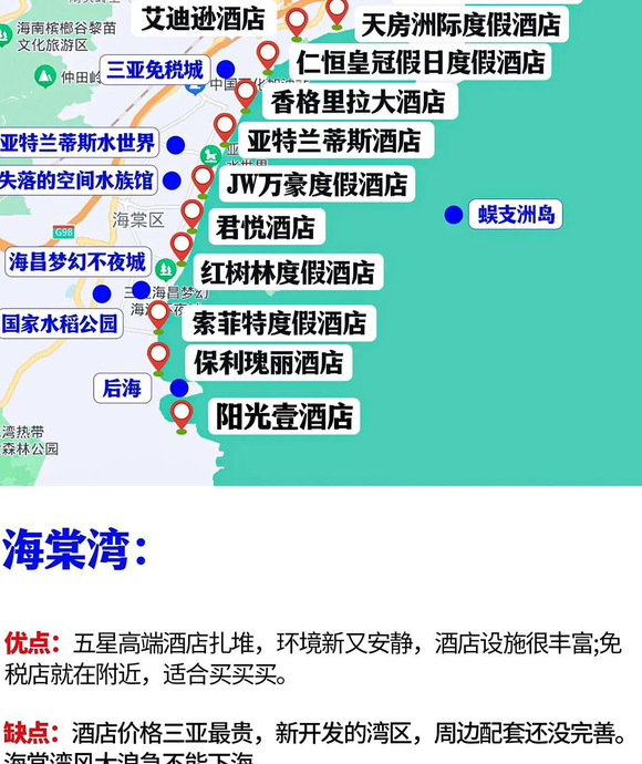 去三亚住宿攻略【三亚自助旅游详细攻略】