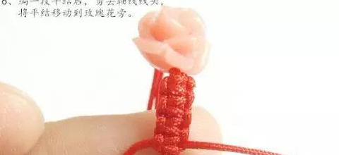 编转运珠戒指教程【手编戒指转运珠】