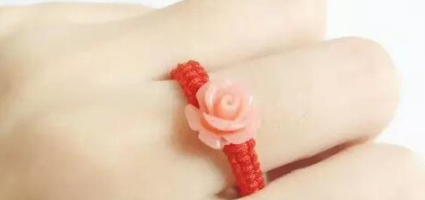 编转运珠戒指教程【手编戒指转运珠】