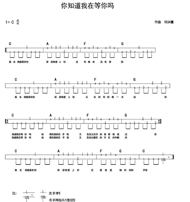 拇指琴简谱【拇指琴简谱 初学】