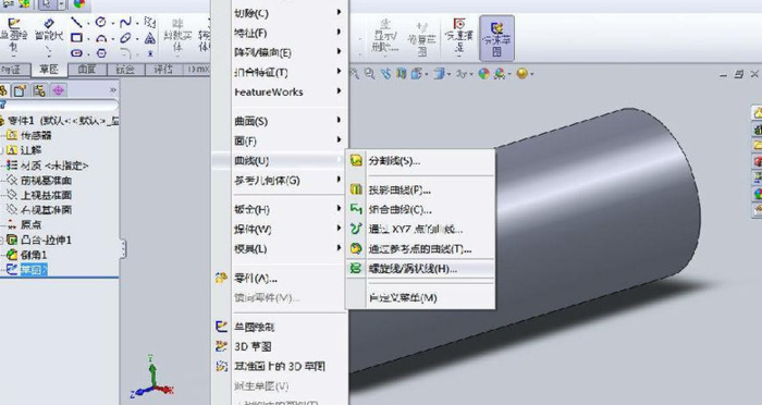 螺纹怎么画【solidworks螺纹怎么画】