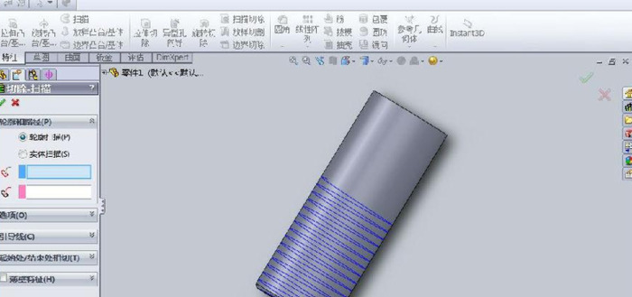 螺纹怎么画【solidworks螺纹怎么画】