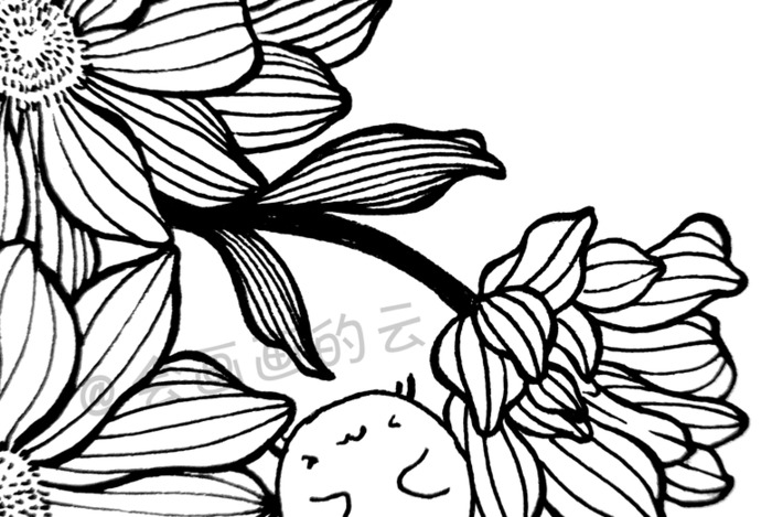 花纹简笔画【简单的花纹图案】