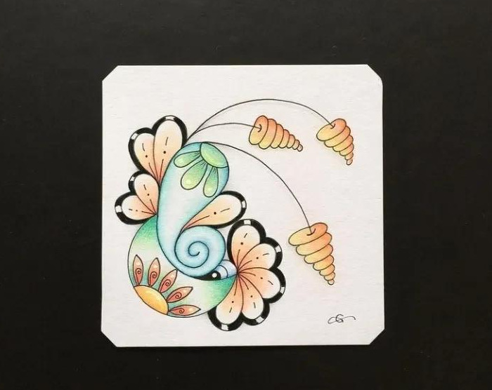 花纹简笔画【图案花纹简笔画】