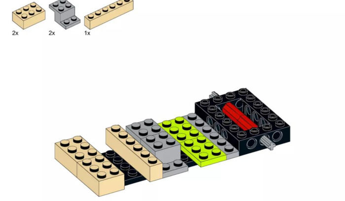 乐高积木拼装图纸【乐高积木拼装图纸汽车】