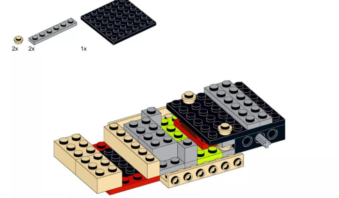 乐高积木拼装图纸【乐高积木拼装图纸汽车】