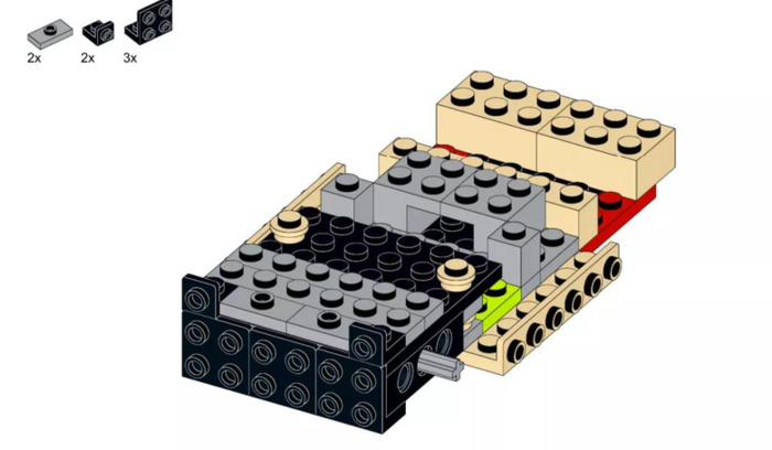 乐高积木拼装图纸【乐高积木拼装图纸汽车】