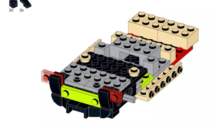 乐高积木拼装图纸【乐高积木拼装图纸汽车】