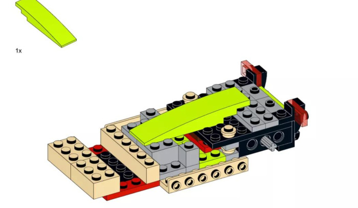乐高积木拼装图纸【乐高积木拼装图纸汽车】