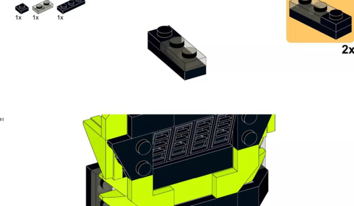 乐高积木拼装图纸【乐高积木拼装图纸汽车】