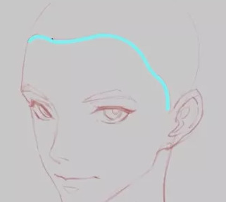 男漫画人物怎么画【男漫画发型】