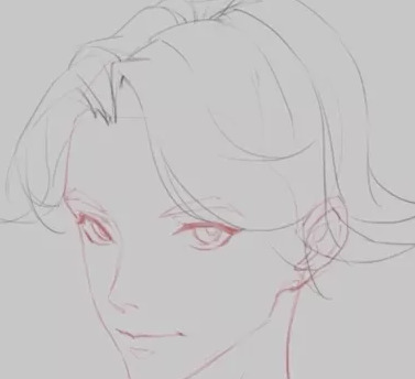 男漫画人物怎么画【男漫画发型】