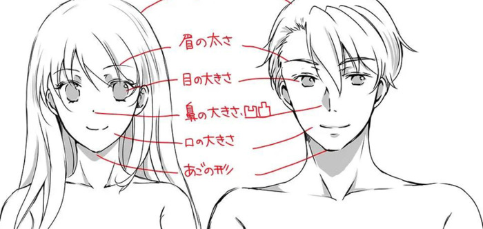 男漫画人物怎么画【男漫画侧脸画法】