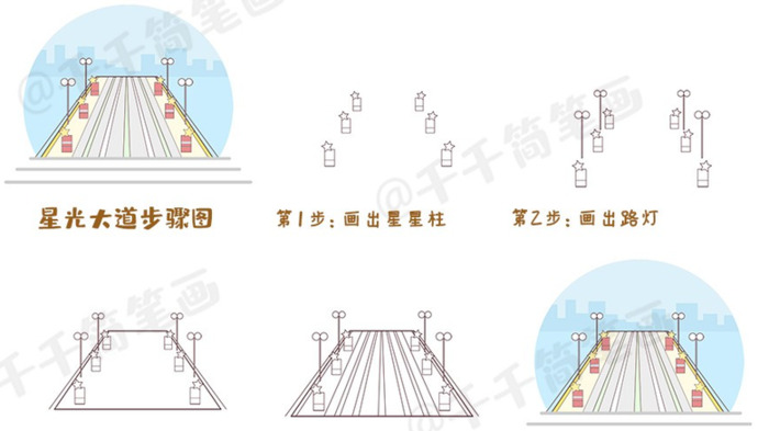 公园简笔画【公园简笔画图片大全】