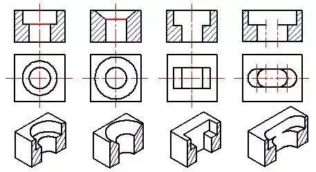 模具图纸剖视图怎么画?【如何画模具图纸剖视图】