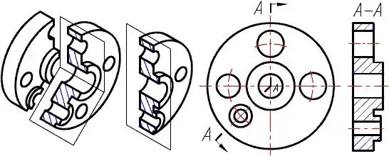 模具图纸剖视图怎么画?【如何画模具图纸剖视图】