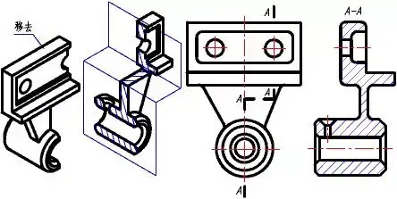 模具图纸剖视图怎么画?【如何画模具图纸剖视图】