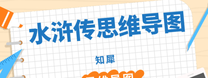 水浒传思维导图完整版清晰【水浒传的思维导图简单清晰 结构图】