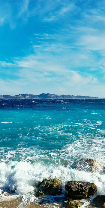 海浪图片唯美高清【唯美海浪风景 壁纸】