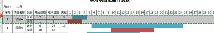 施工进度表格式 模板【excel施工进度表怎么做】