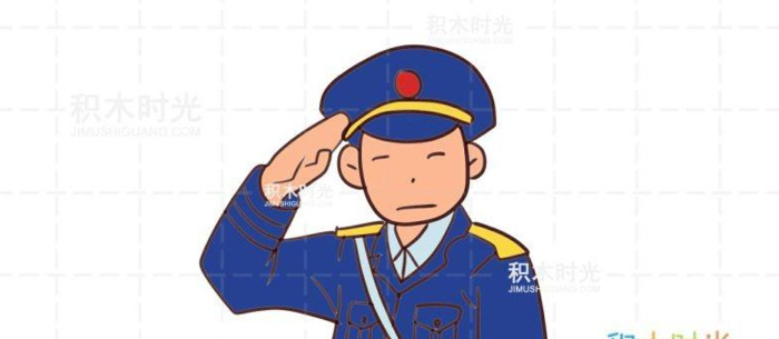 可愛的q版警察簡筆畫【可愛的q版警察抓賊卡通】